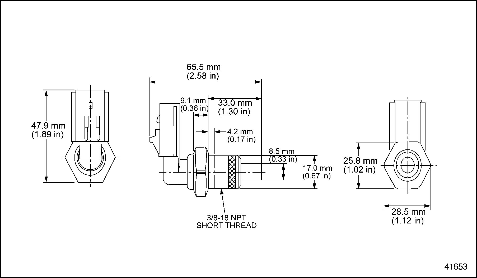 DD15 Turbo Compressor In Temperature Sensor Detroit Diesel